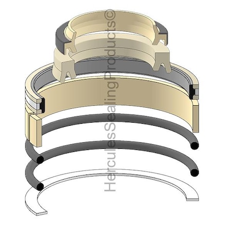 Nissan - After Market Parts Hydraulic Cylinder Repair Kit- 50 X 70 mm 58099-51H10